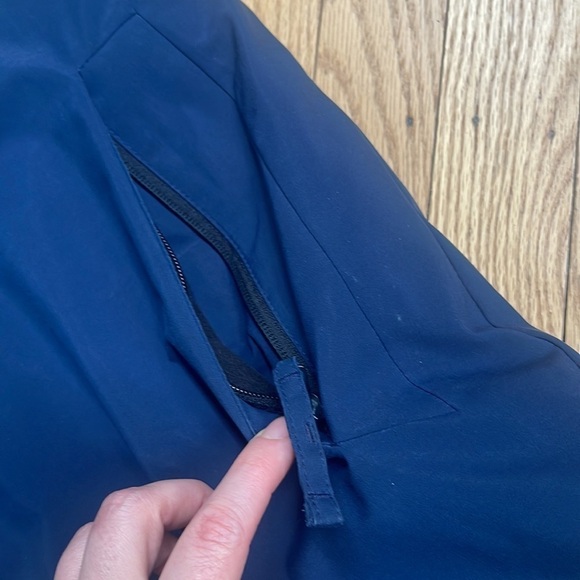 HOLLISTER CALIFORNIA all-weather blue parka coat size large - Picture 6 of 11